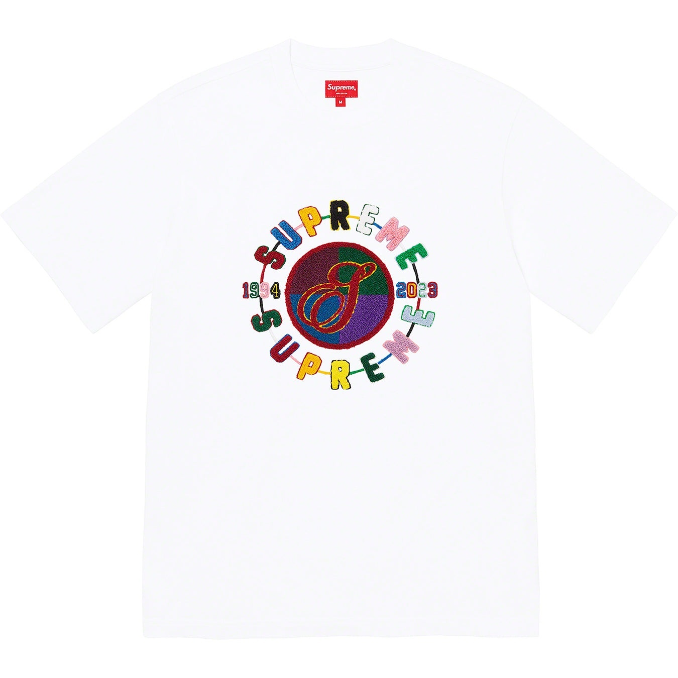 Chenille Crest S/S Top view 2